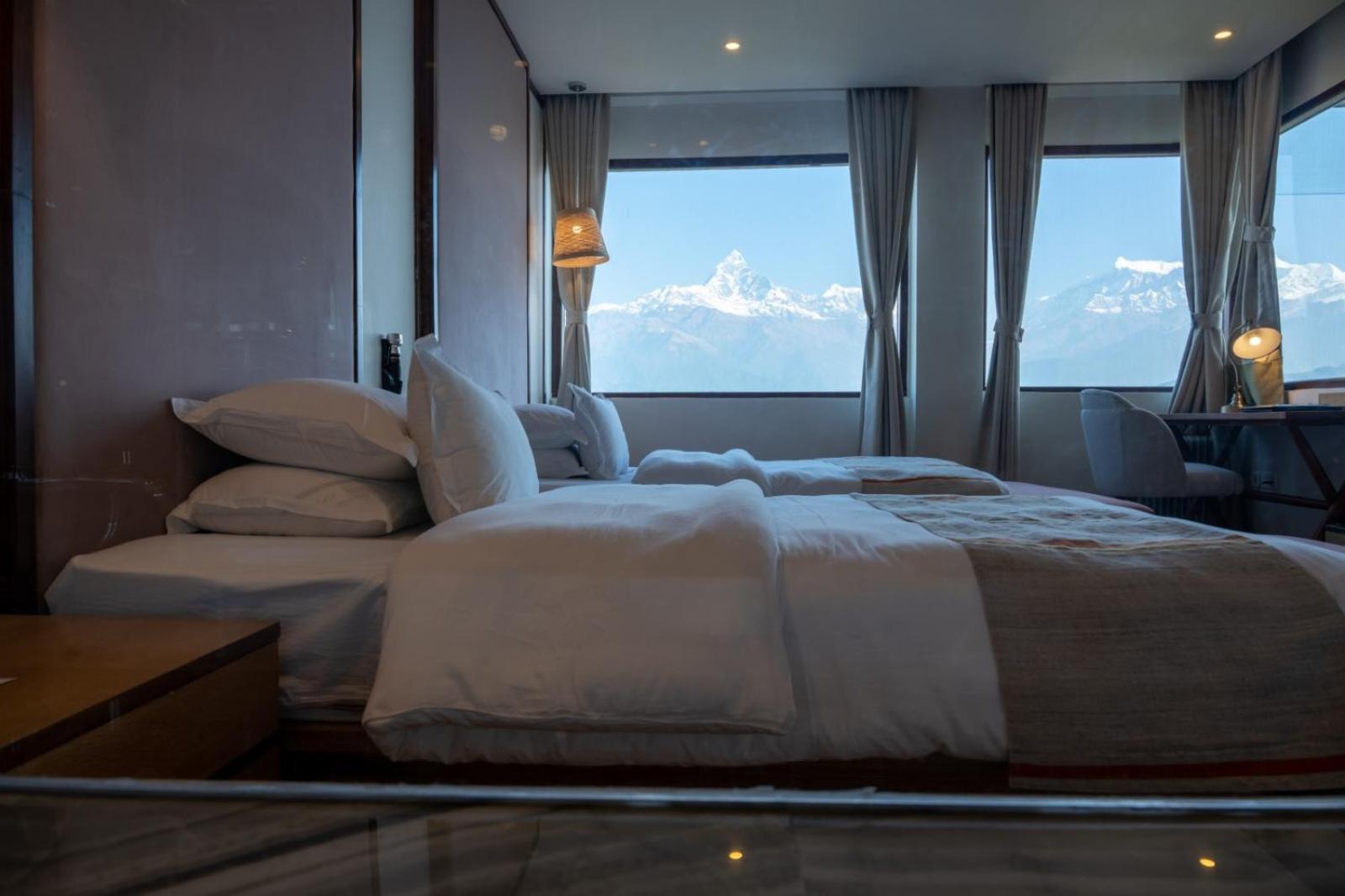 Hotel Annapurna View Sarangkot Pokhara Ngoại thất bức ảnh