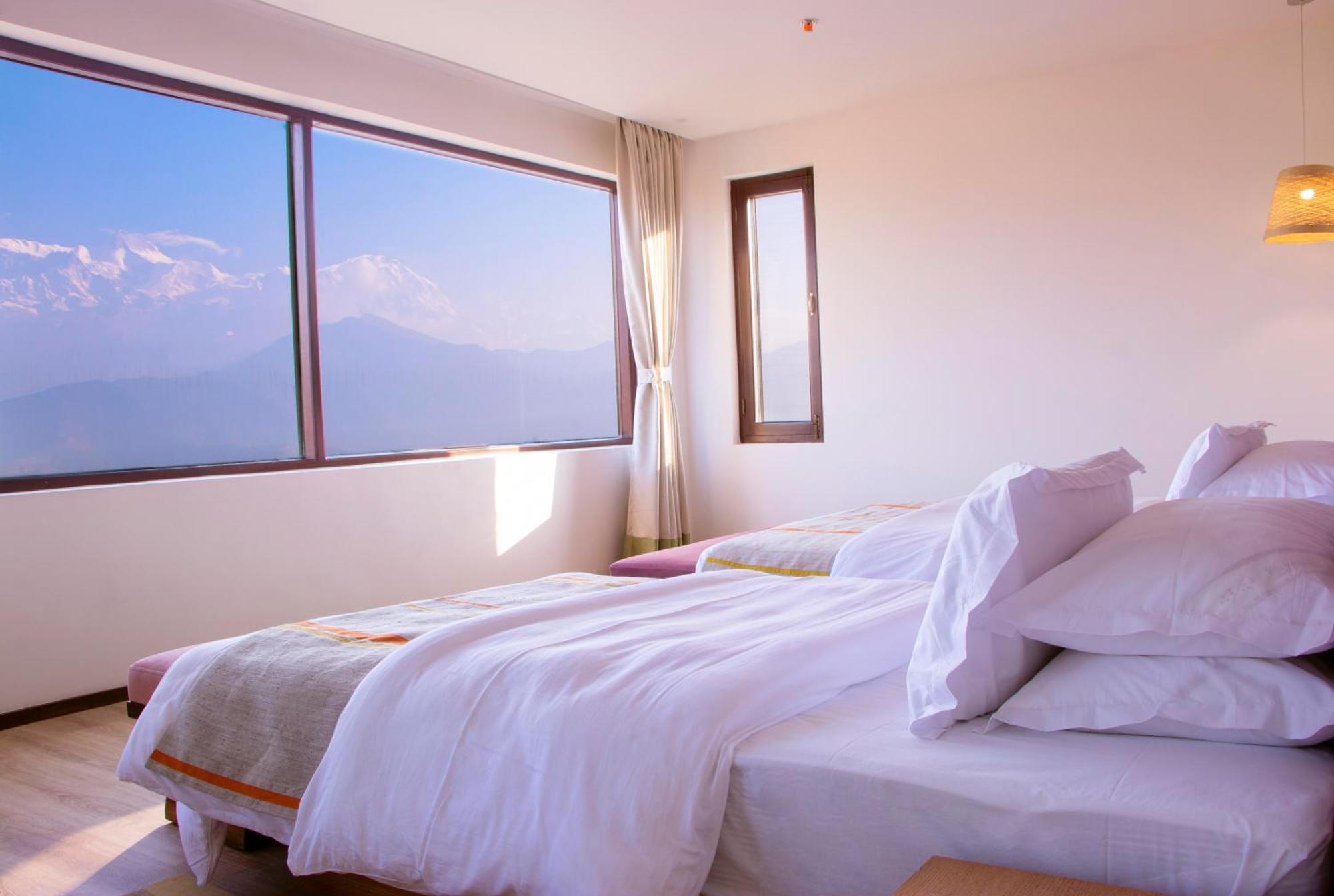 Hotel Annapurna View Sarangkot Pokhara Ngoại thất bức ảnh