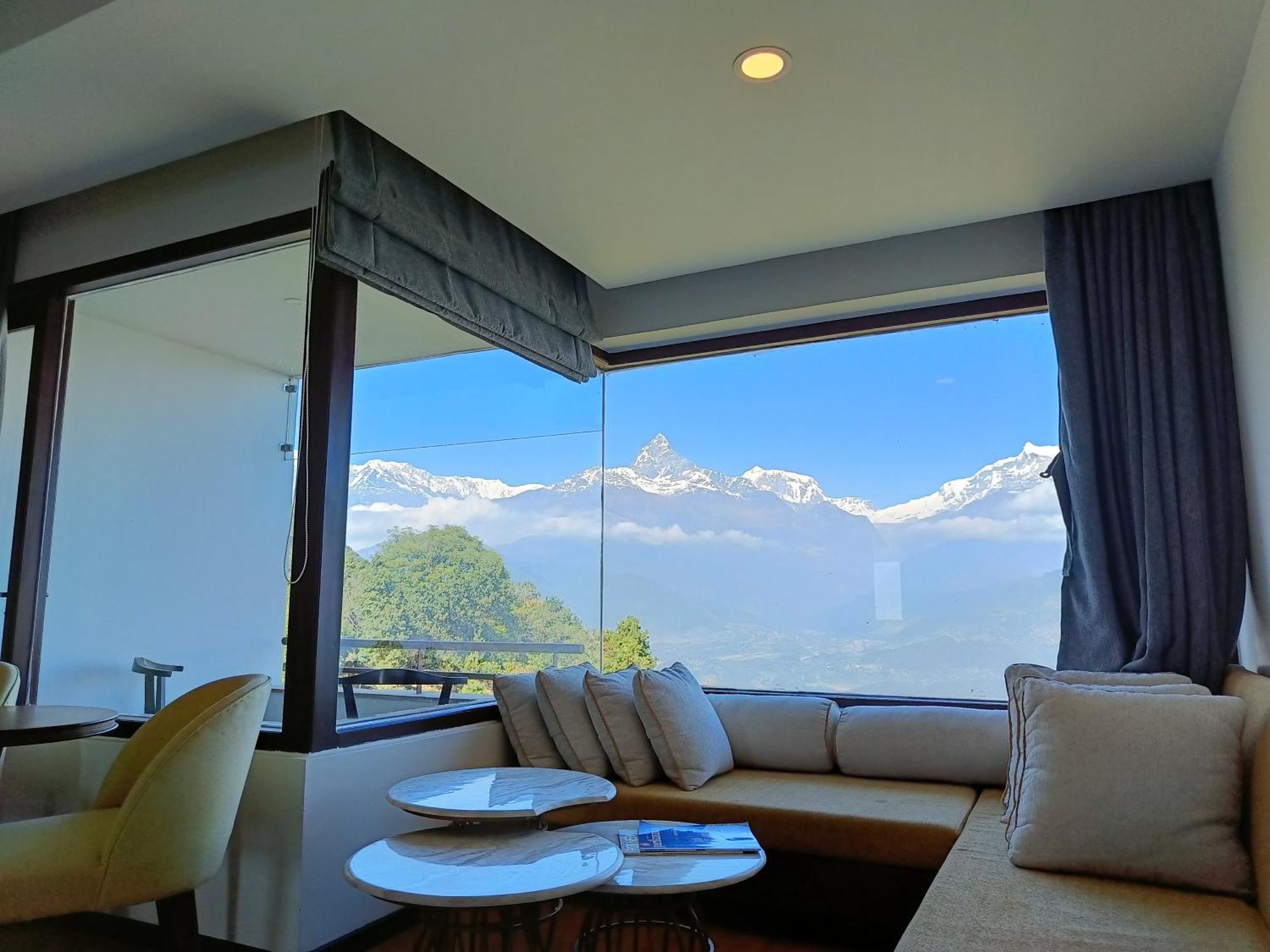 Hotel Annapurna View Sarangkot Pokhara Ngoại thất bức ảnh
