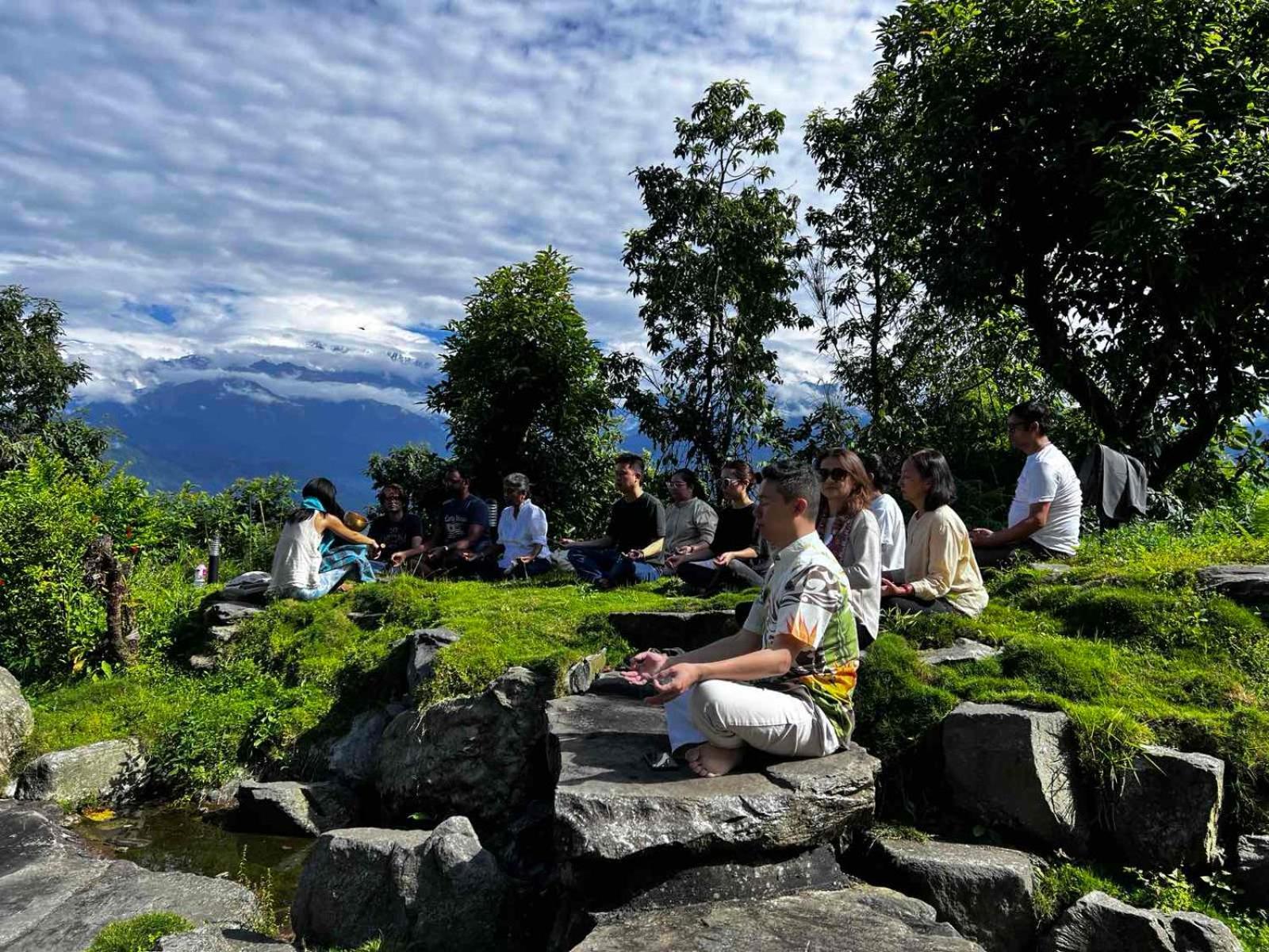 Hotel Annapurna View Sarangkot Pokhara Ngoại thất bức ảnh