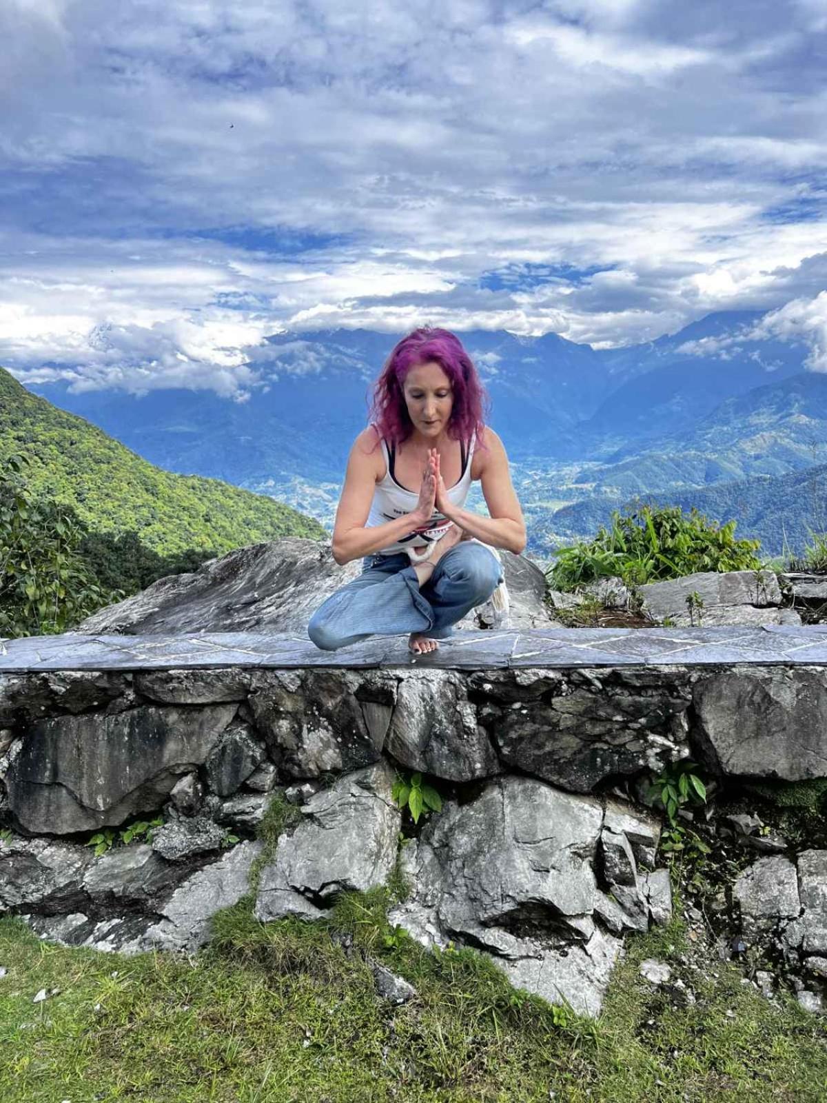 Hotel Annapurna View Sarangkot Pokhara Ngoại thất bức ảnh
