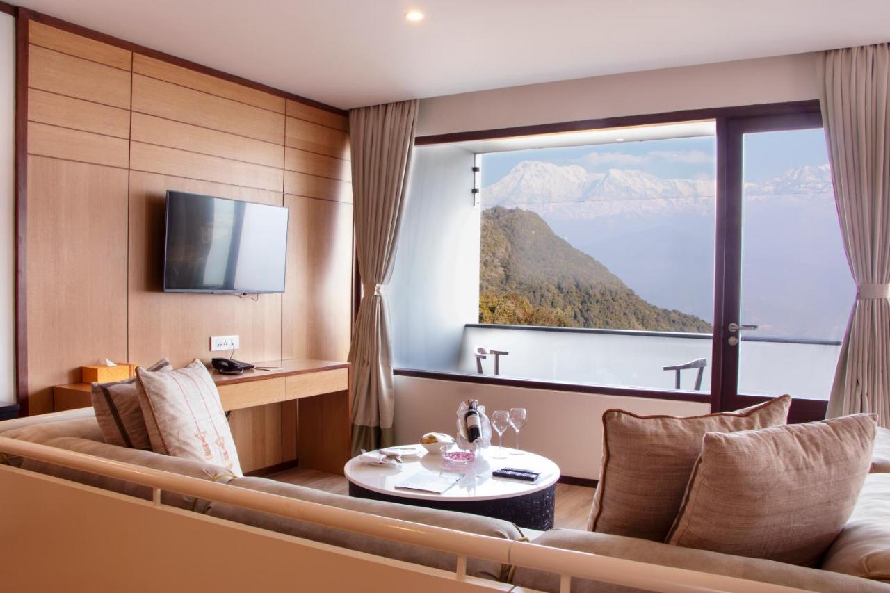 Hotel Annapurna View Sarangkot Pokhara Ngoại thất bức ảnh