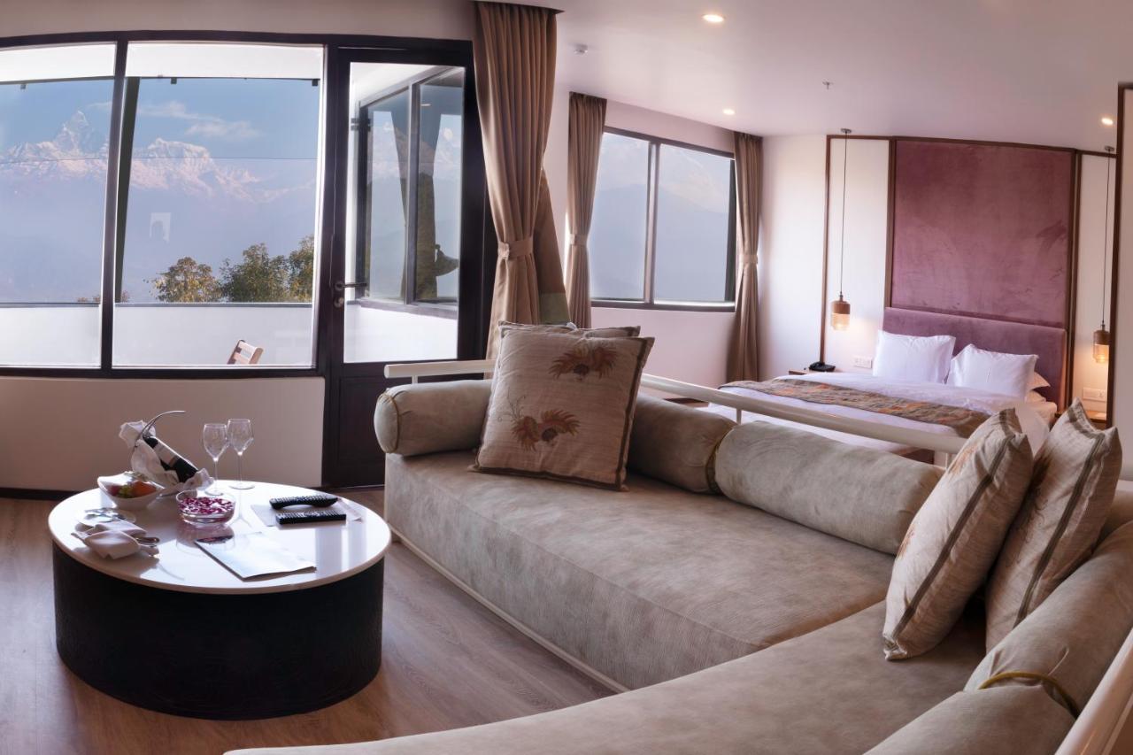Hotel Annapurna View Sarangkot Pokhara Ngoại thất bức ảnh